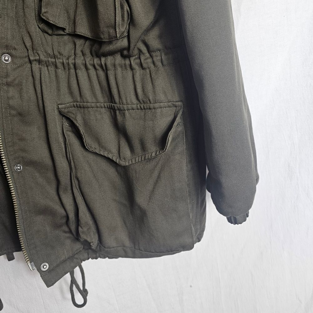 Aritzia Wilfred Military Jacket in Green size 2 - Picture 6 of 13
